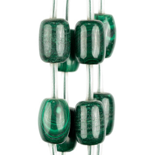Malachite Barrel 14x19mm Light