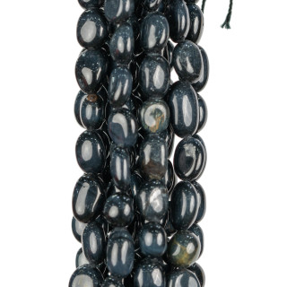 Rocher en Oeil de Tigre Bleu Foncé 6-8mm