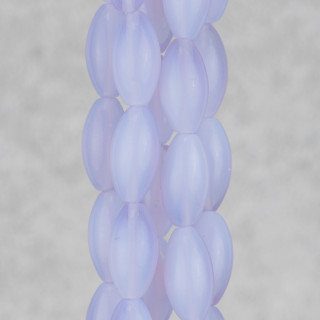 Opale Synthétique Riz Bleu Clair 10x20mm