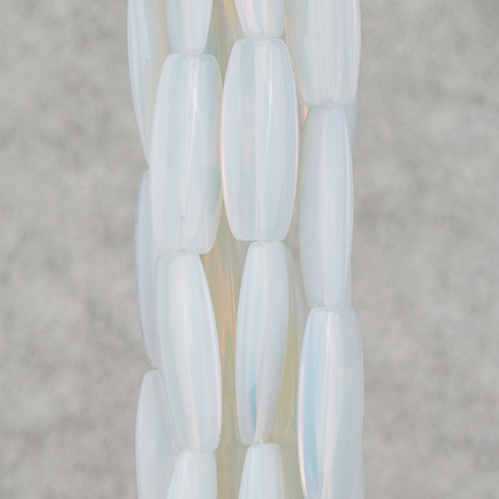 Ópalo Sintético Plano Ovalado 12x30mm