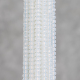 Opale Synthétique Rondelle Facette 4x2,5mm