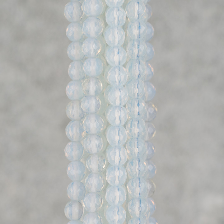 Faceted Synthetic Opal 06mm