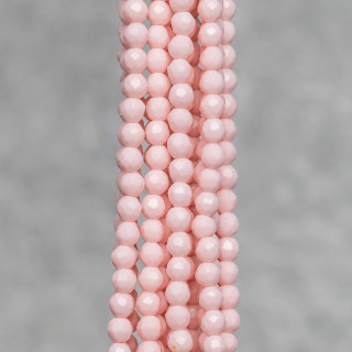 Pâte De Corail Rose Clair Synt Facette 04mm