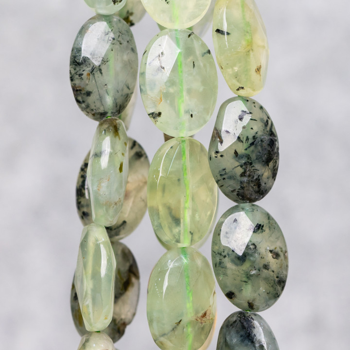 Prenite Plano Ovalado Facetado 10x16mm