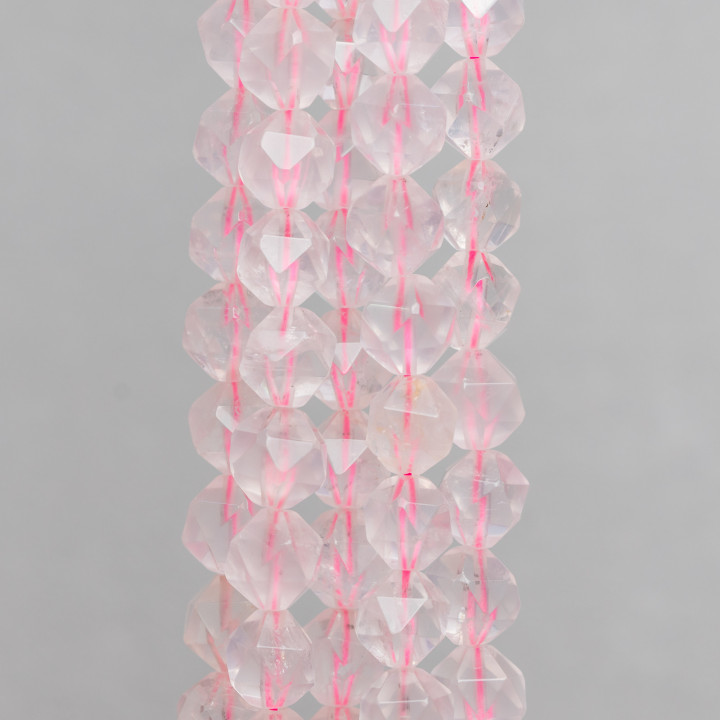Εικοσάεδρο Rose Quartz 8mm