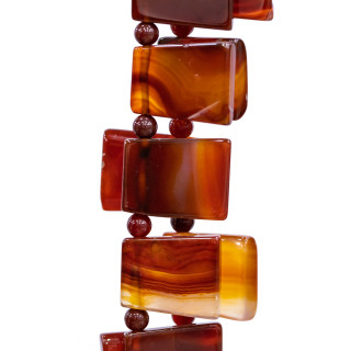 Achat Lochplatte 20-30mm Rot