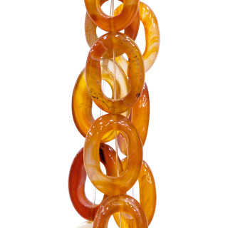 Placa Agata Perforada 20x28mm