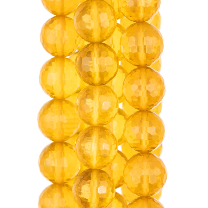 Faceted Hydrothermal Topaz 12mm