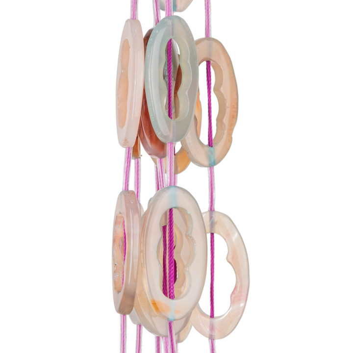 Placa Agata Perforada 21x45mm MOD2