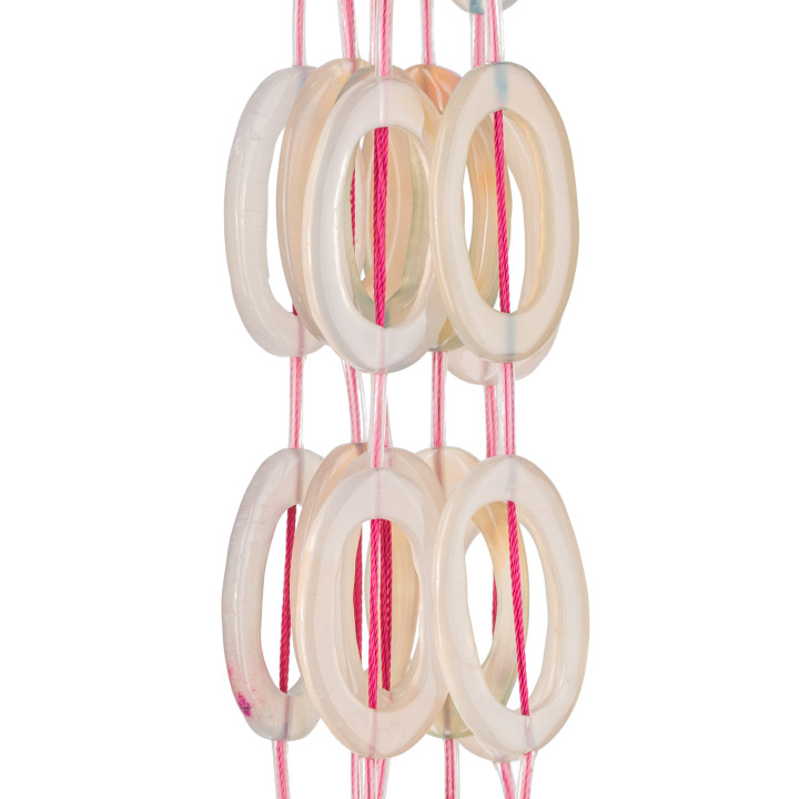 Agata Piatto Forato 21x45mm MOD6