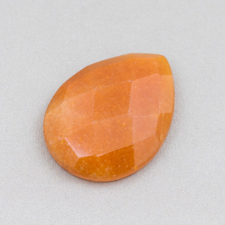 Composant Cabochon Grosse Goutte Facette 30x40mm 1pc Eosite