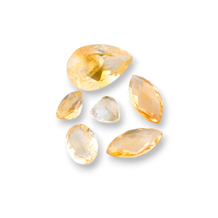 Componente Cabochon Pietra Idrotermale Misto 3gr Topazio