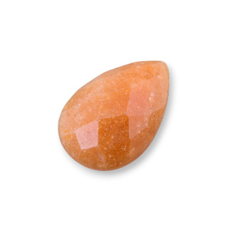 Cabochon Component Large Faceted Drop 20x30mm 1pc Eosite