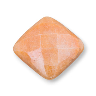 Komponenten-Cabochon, groß, quadratisch, facettiert, 30 mm, 1 Stk. Eosit