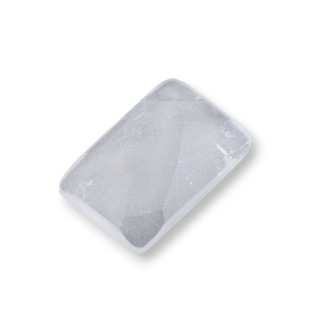 Grand Cabochon Rectangle Facette Composant 20x30mm 1pc Cristal de Roche