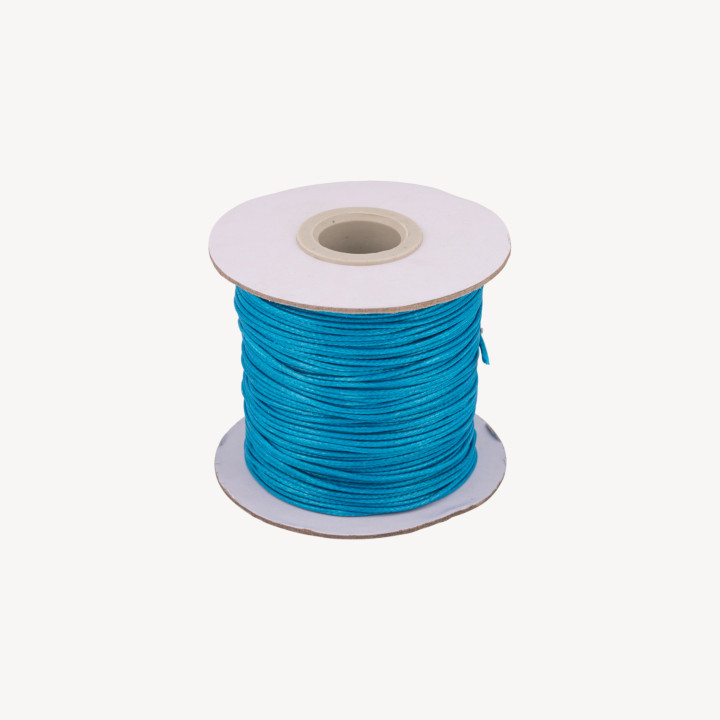 Cordon Cordon Coton Ciré 1,0mm 100mt Tiffany