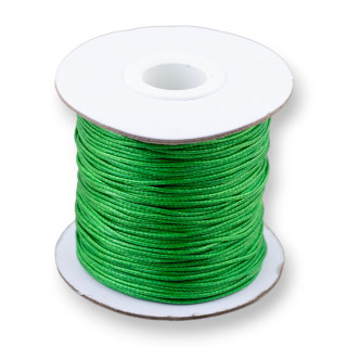 Cordon Cordon Algodon Encerado 1,0mm 100mt Verde Claro