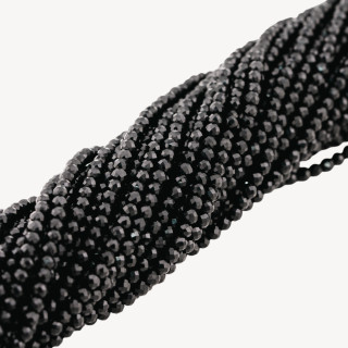 Zircons Synthétiques Taille Diamant Facette 3mm Noir