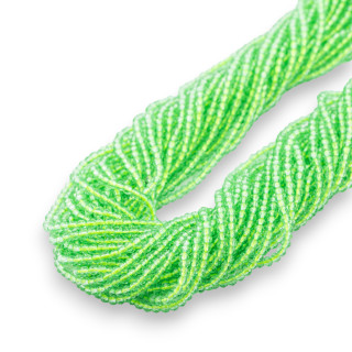 Synthetische Zirkone Facettierter Diamantschliff 3mm Hellgrün