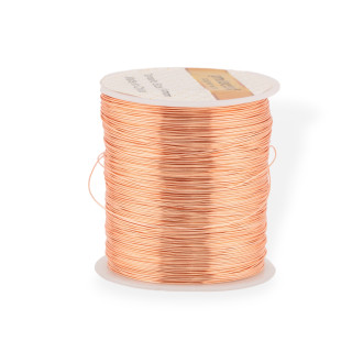 Moldable Brass Wire Protected Against Oxidation Diameter 0.2mm 250 Grams Rose Gold