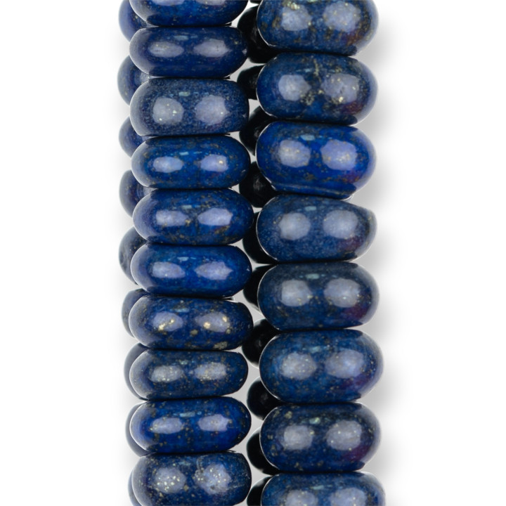Blaue Lapislazuli-verstärkte Scheibenscheiben 14x07mm