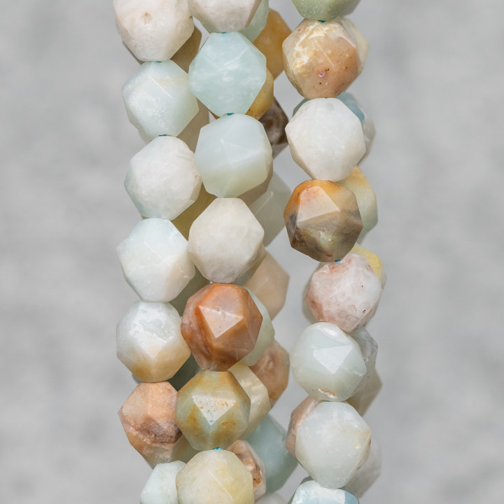 Αμαζονίτης Πολύχρωμο Εικοσάεδρο 8mm