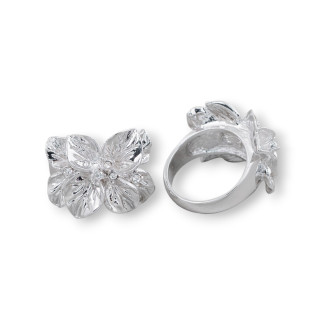 Anello Di Bronzo Con Zircone 18x23mm Misura Random MOD35