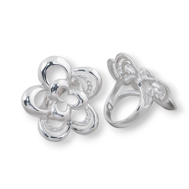 Bague Bronze Avec Zircon 33mm Taille Aléatoire MOD33