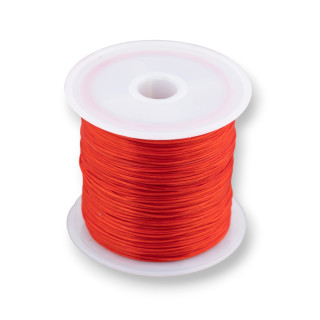 Fil Élastique Multibrin Mesure 0.5mm 30 Mètres 1 Bobine Rouge