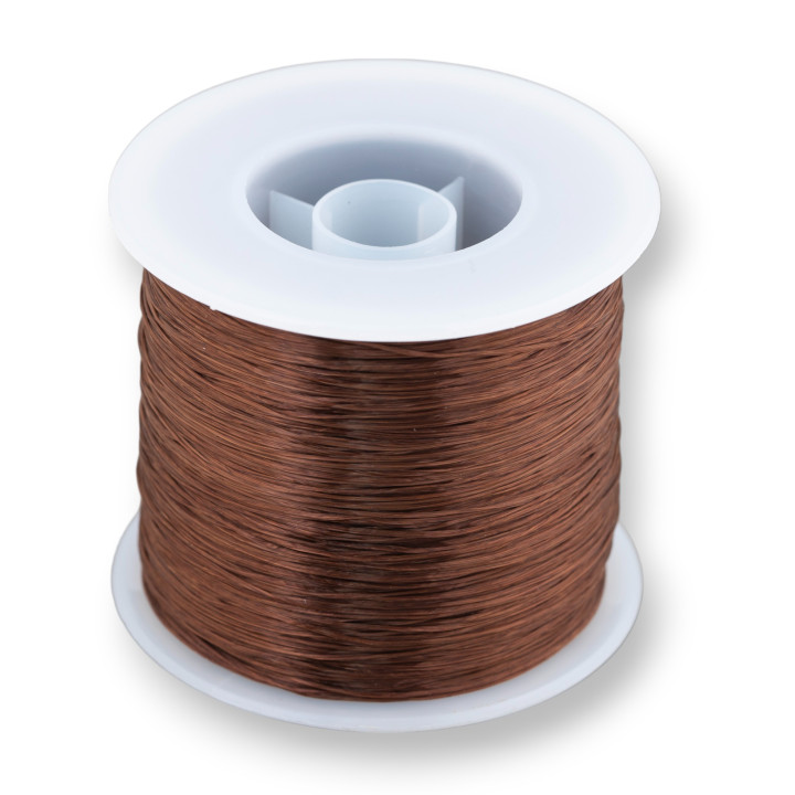 Filo di Elastico Multifilo Misura 0,5mm 500 Metri 1 Bobina Marrone