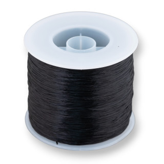 Fil Élastique Multibrin Mesure 0.5mm 500 Mètres 1 Bobine Noire