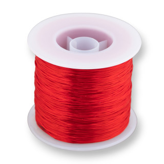 Fil Élastique Multifil Mesure 0.5mm 500 Mètres 1 Bobine Rouge