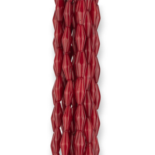 Coral Bambú Rojo Bicono 05x12mm