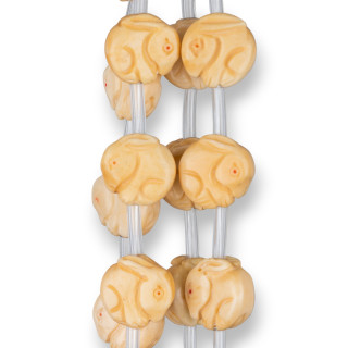 Os Lapins Jaunes 17mm 15pcs