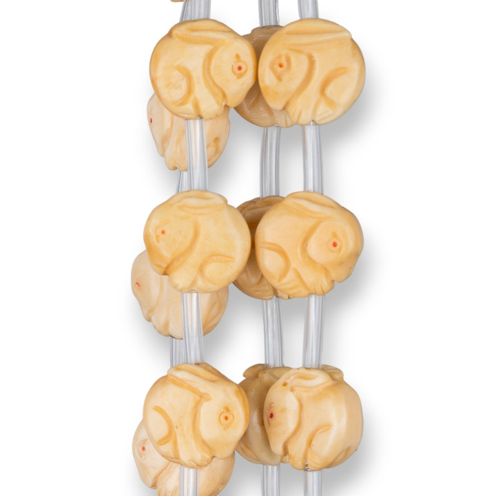 Os Lapins Jaunes 17mm 15pcs