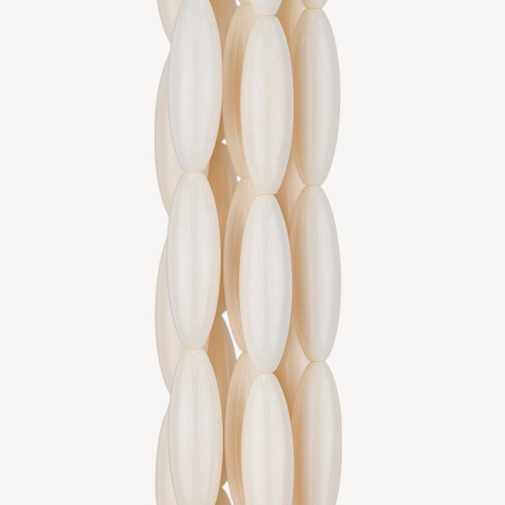 Os de Riz Lisse Naturel 12x40mm