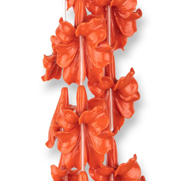 Lilium Harzfaden 20x35mm 11St Orange