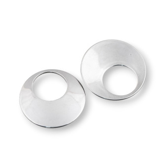 Composant Acier Créole Lisse 25mm 70pcs