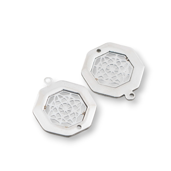 Steel Component Hexagon 18mm 36pcs