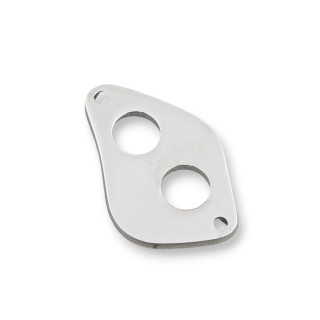 Fantasy Steel Component 20x30mm 28pcs Rhodium Plated