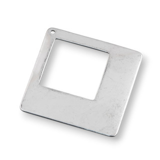 Componente de Acero Colgante Cuadrado Perforado 32mm 40pcs