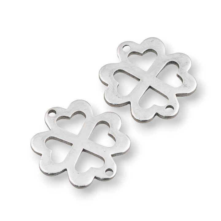 Componente Di Acciaio Quadrifoglio 20x25mm 70pz