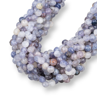 Iolite Drops Briolette Facettierter Maschinenschliff 5-6mm