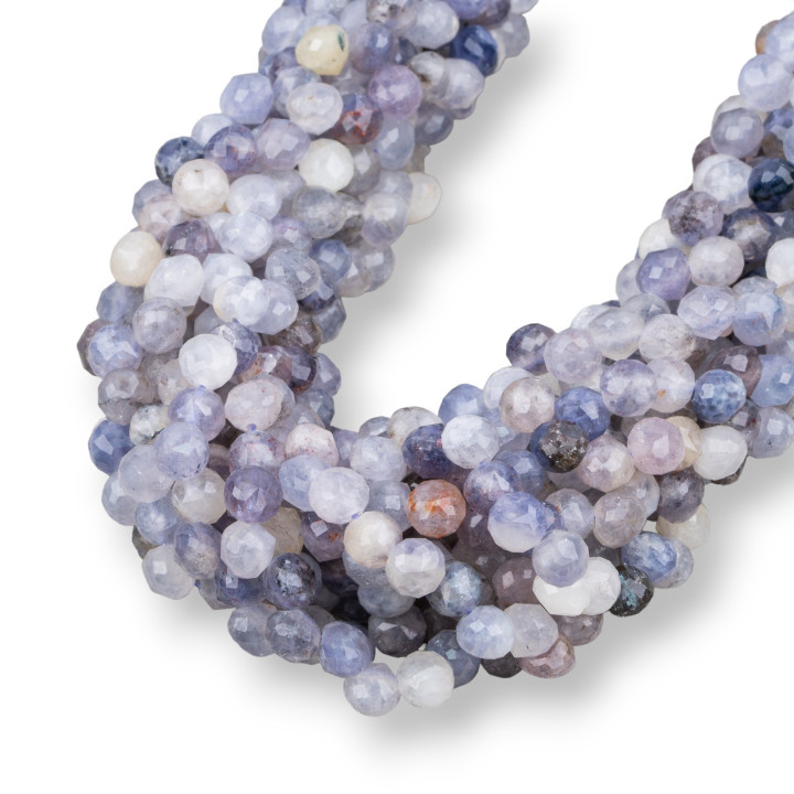 Iolite Gotas Briolette Facetado MachineCut 5-6mm