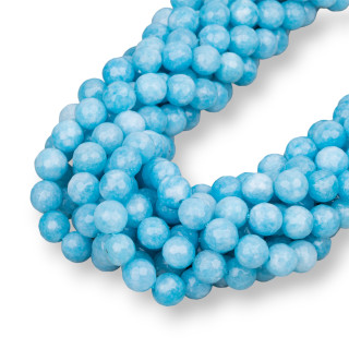 Facettierter Angelit 08mm