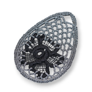 Drop Crochet Components 50x70mm 2τμχ MOD12