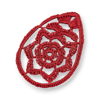 Drop Crochet Components 50x70mm 2τμχ MOD5