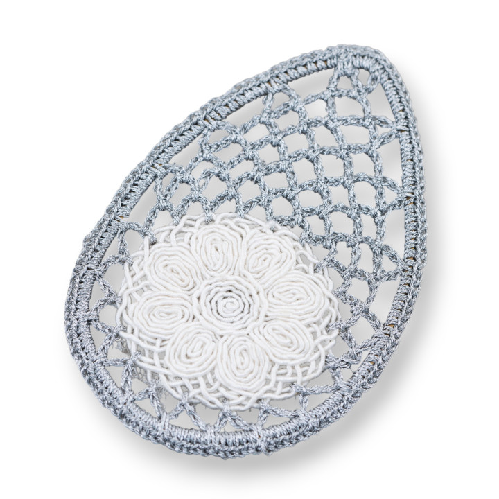 Crochet Composants Goutte 55x80mm 2pcs MOD11