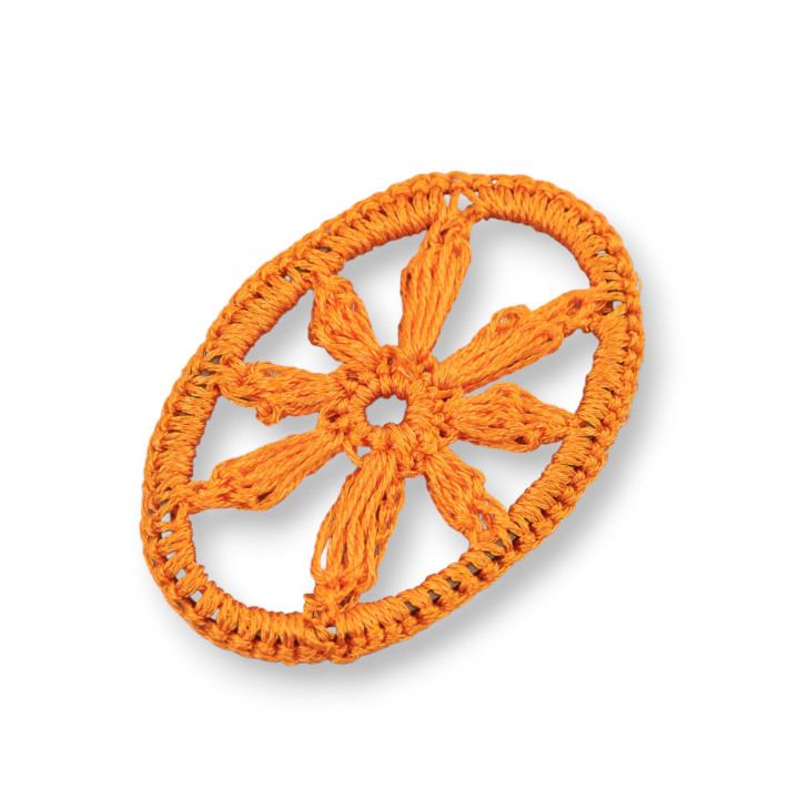 Crochet Composants Ovale 32x50mm 2pcs MOD1
