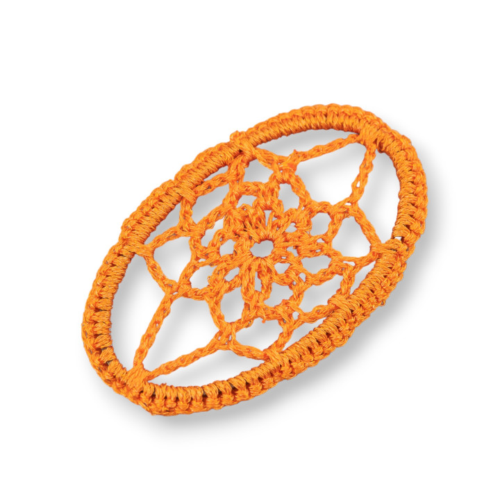 Componentes de Ganchillo Oval 32x50mm 2pcs MOD2